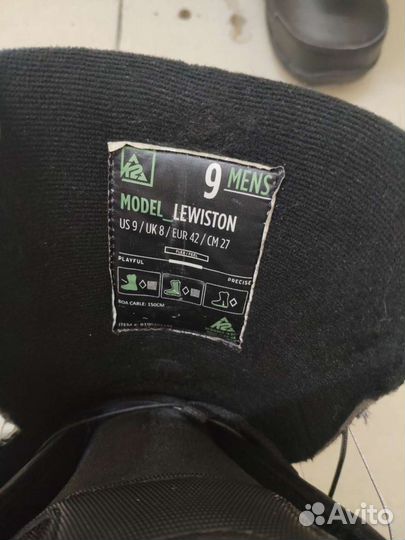 Ботинки для сноуборда boa К2