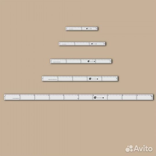 Линейки для черчения противоударные