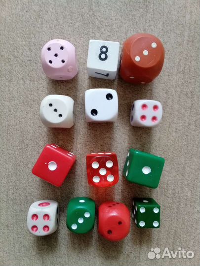 Кубики для настольных игр