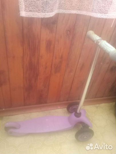 Самокат детский трехколесный