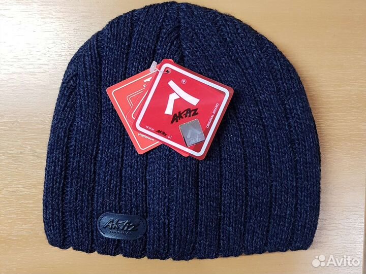Шапка вязанная мужская размер 54-58