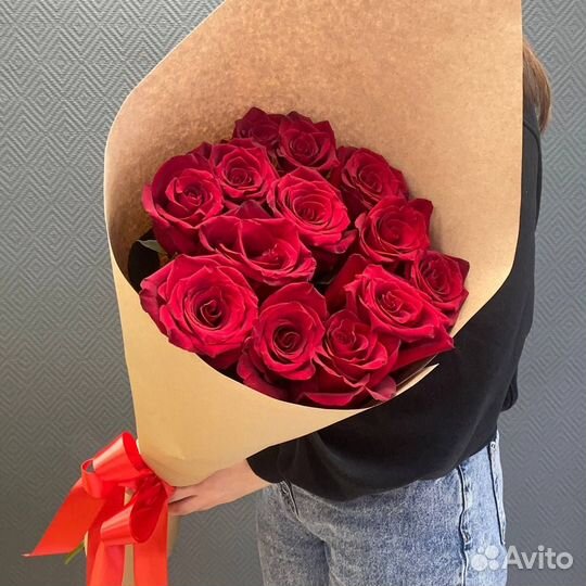 Высокие розы. Цветы с доставкой Томск