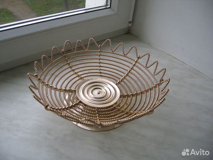 Ваза для фруктов времен СССР