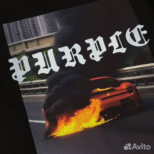 Футболка Purple Brand ALL rights reserved