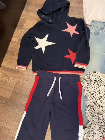 Вещи пакетом для девочки 104-122 Hm Zara Next Gap