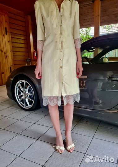 Платье шелковая органза