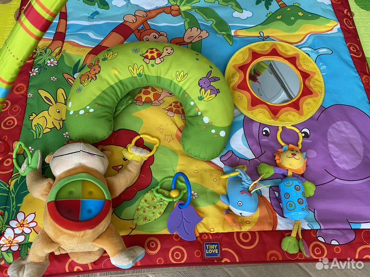 Детский развивающийся коврик