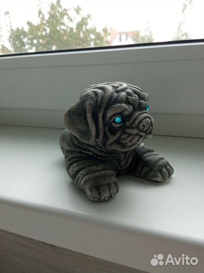 Сувенир статуэтка собачка щенок шарпей