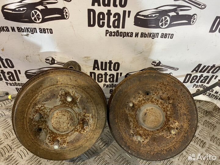 Задние барабаны hyundai elantra XD