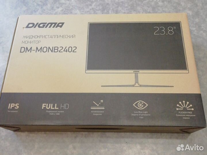 Монитор новый Digma