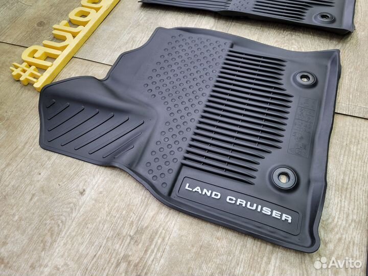 Коврики салон Toyota Land Cruiser 300 (2021-н.в.)
