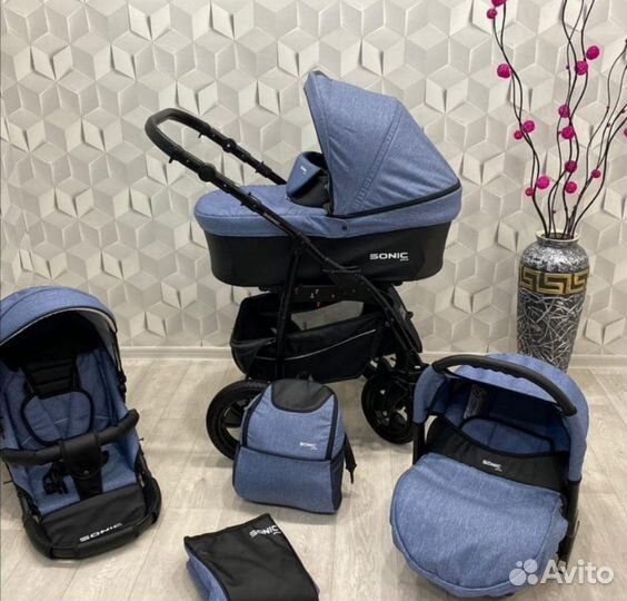 Коляска Verdi Sonic Plus 3 в 1