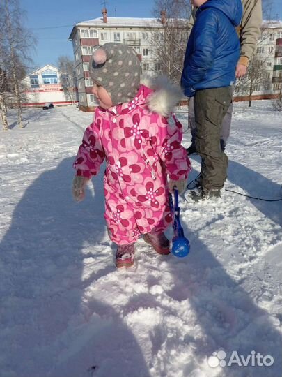 Зимний комбинезон для девочки