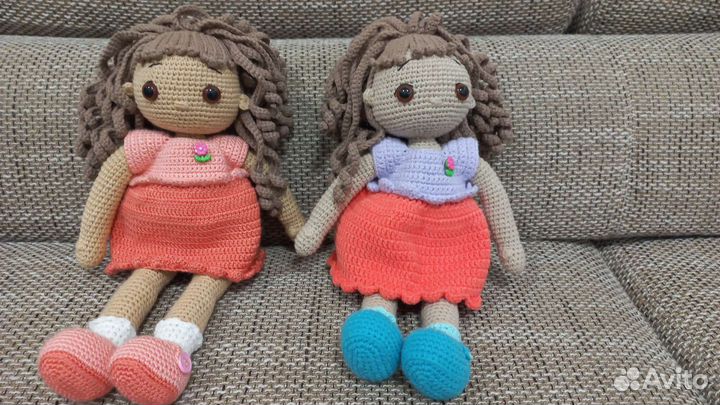 Вязаные игрушки ручной работы