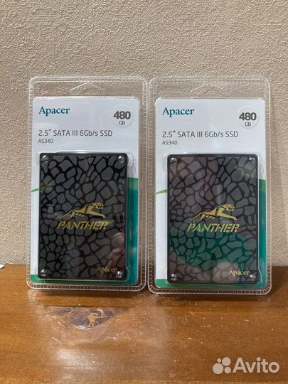 Новые SSD 480 Gb Apacer /Гарантия