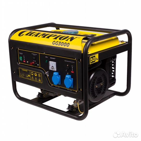 Бензиновый генератор champion GG 3000
