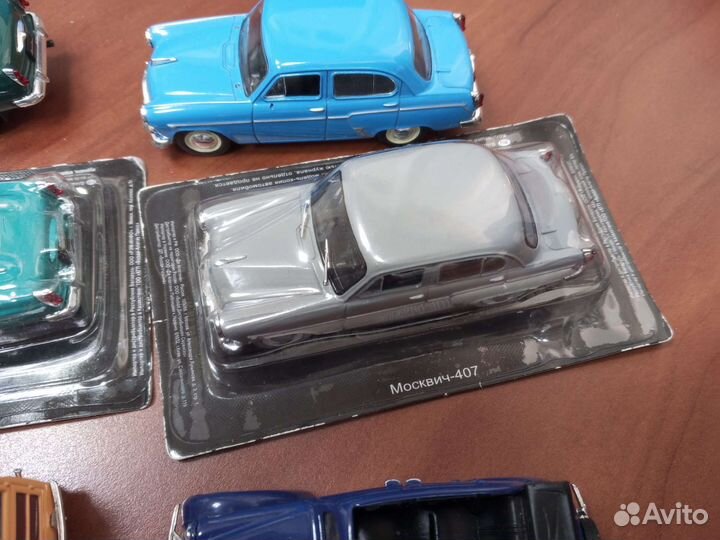 Модели автомобилей 1 43 москвич