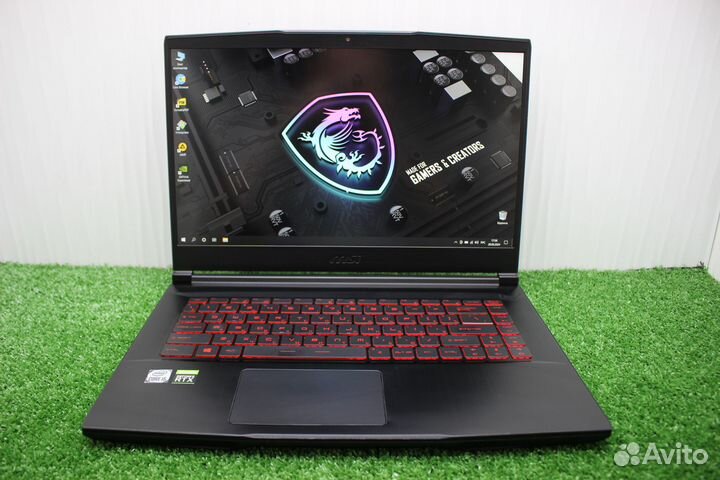 Ноутбук MSI GF65 Thin 10UE i5/16Gb/RTX3060/SSD512