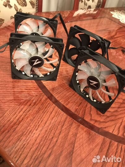 Компьютерный вентилятор 120мм ZetGaming