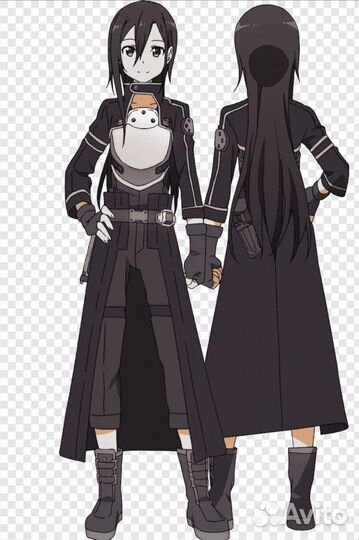 Костюм Кирито GGO косплей SAO