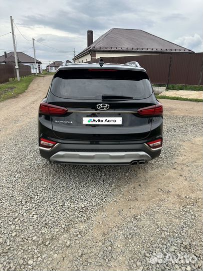 Hyundai Santa Fe 2.2 AT, 2019, 84 000 км