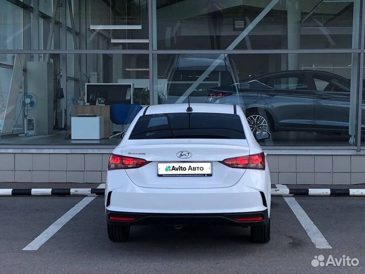 Hyundai Solaris 1.6 МТ, 2021, 54 966 км