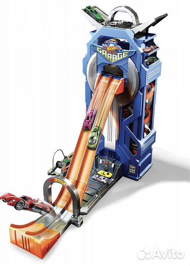 Hot wheels мега гараж