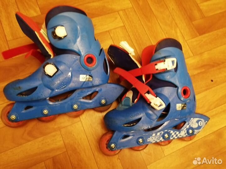 Роликовые коньки детские раздвижные