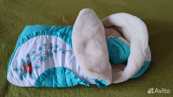 Одеяло на выписку зима