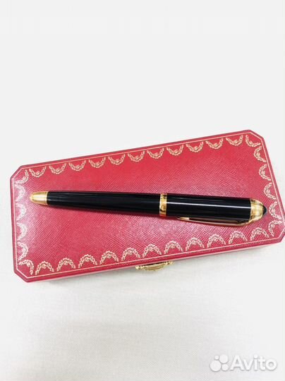 Ручка cartier золотое перо 750 проба Оригинал