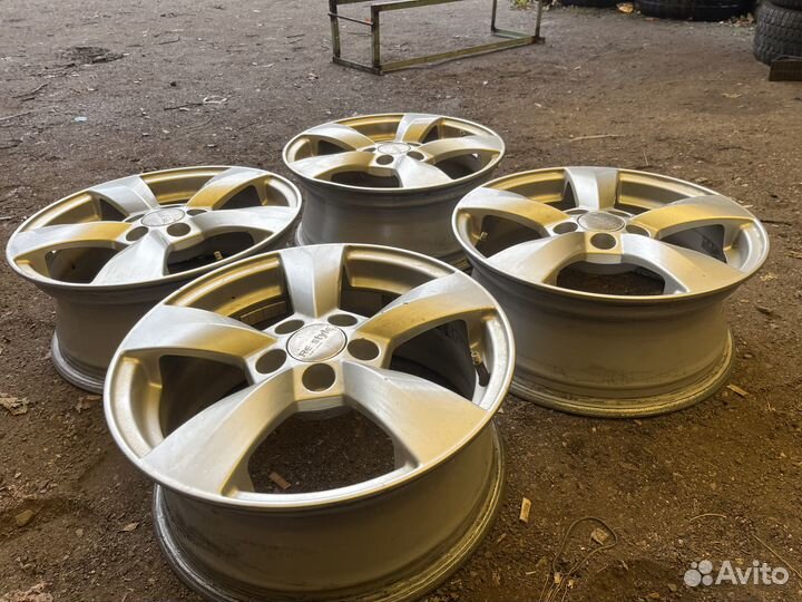 Литые Диски R15 K&K кс700 Skoda Rapid 5x100 D57.1