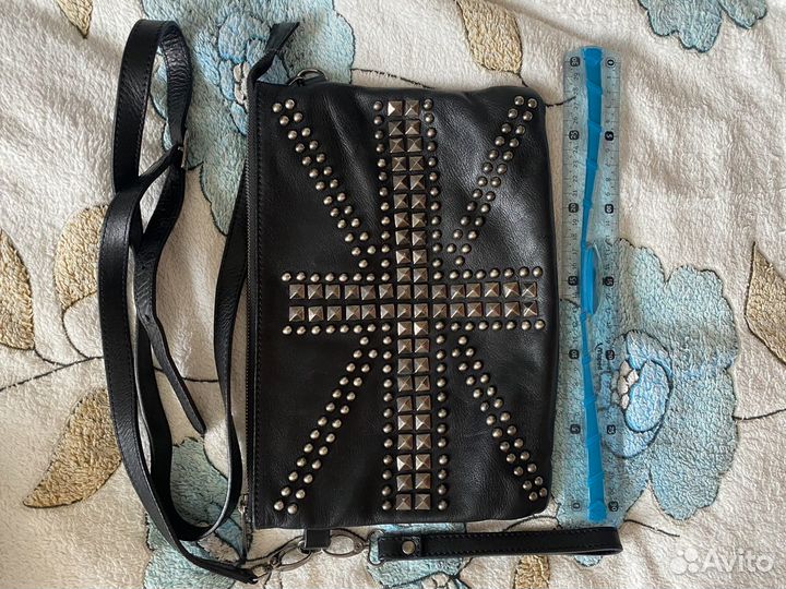 Сумка guess из натуральной кожи