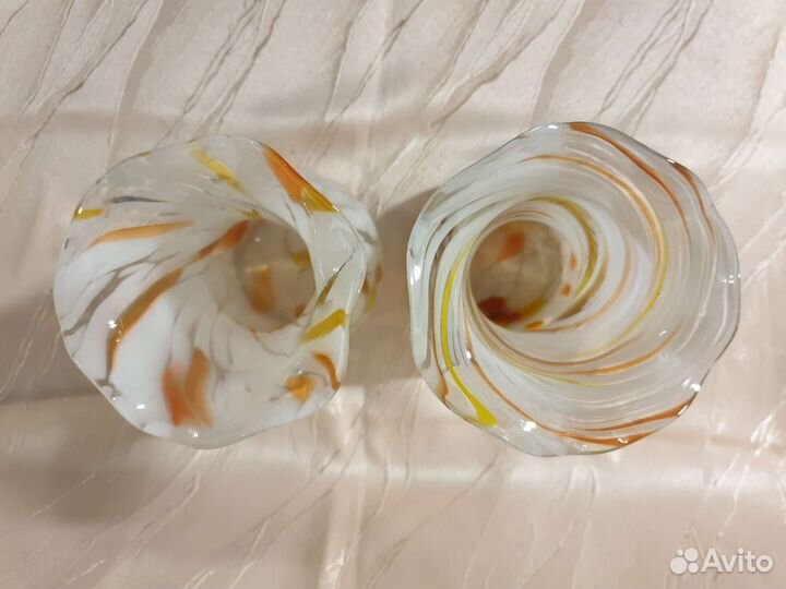 Кувшин кружка конфетница ваза гутное стекло