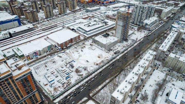 2-к. квартира, 56,9 м², 17/25 эт.