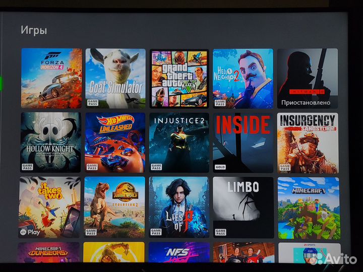 XBox One 500Gb + более 450 игр. Возможен обмен