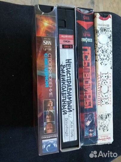 Видеокассеты б.у