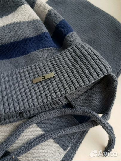 Шапка, шарф зимний комплект новый