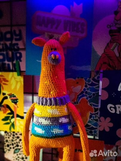 Мягкая игрушка жираф handmade