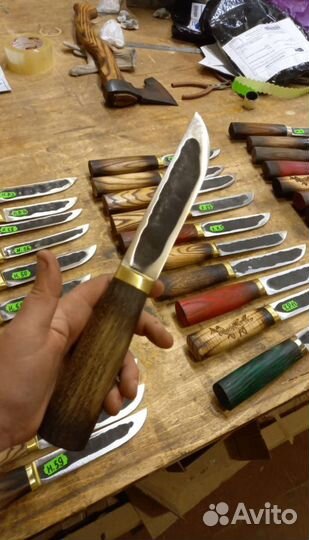 Нож охотничий ручной работы