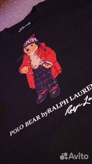 Футболка bear polo Ralph Lauren