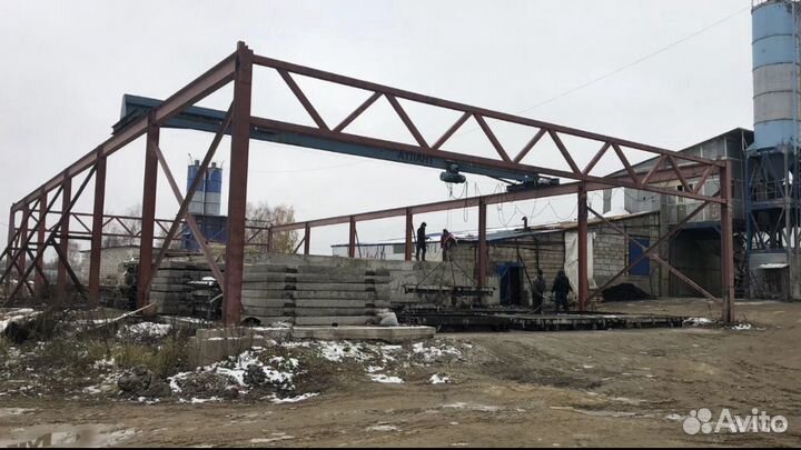Ангар с кран-балкой 5 тонн
