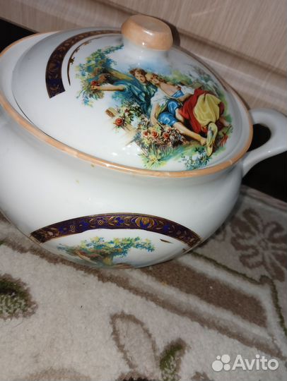 Супница фарфор 3 литра Торг