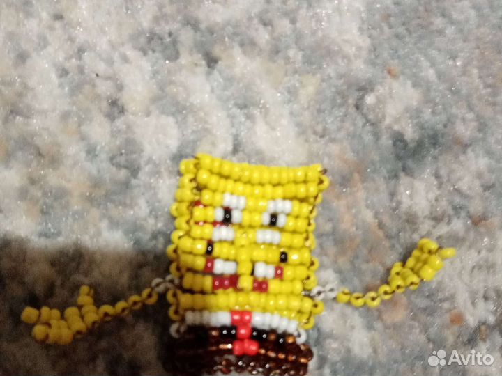 Объёмные фигурки из бисера