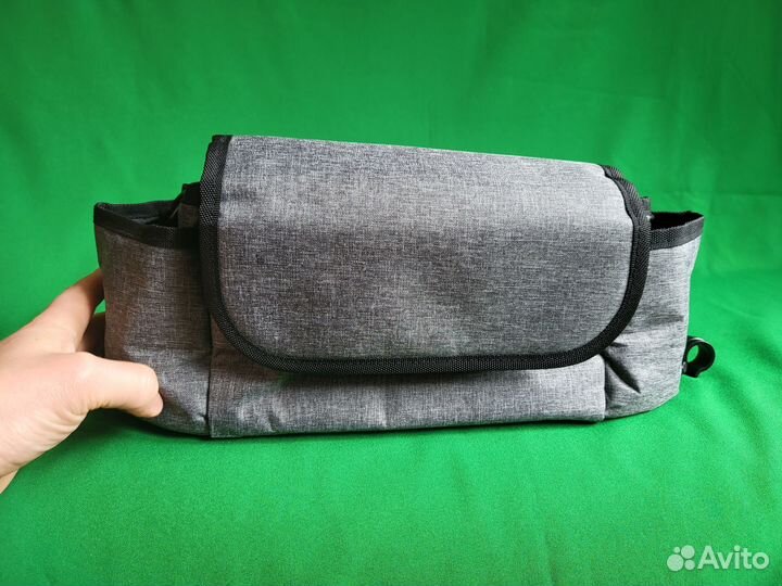 Сумка-органайзер для колясок. Серая