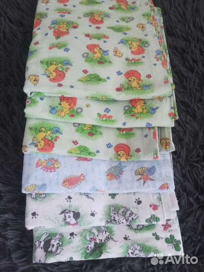 Пеленки фланелевые