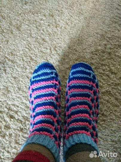 Носки вязаные