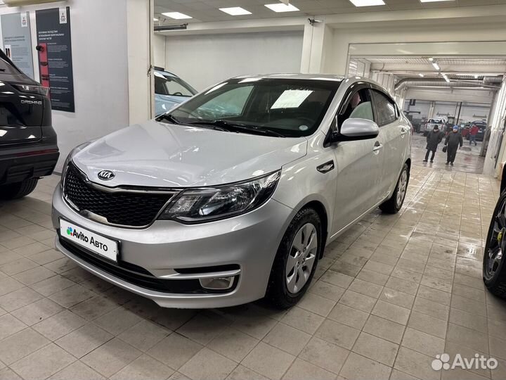 Kia Rio 1.6 МТ, 2016, 117 142 км