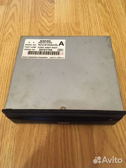 DVD Navigation FX35 S50 проигрыватель Инфинити