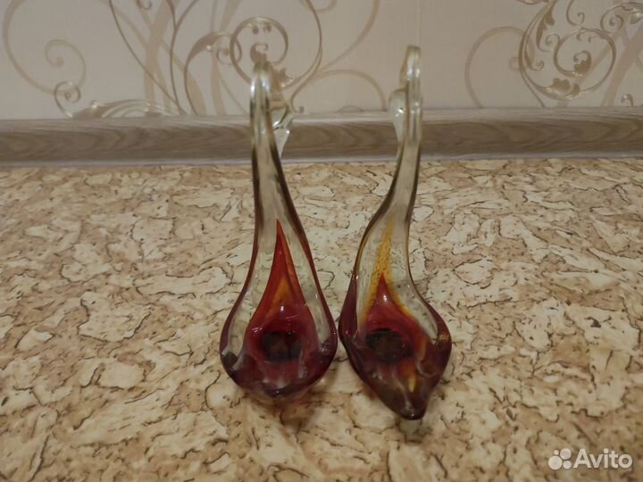 Лебеди из стекла