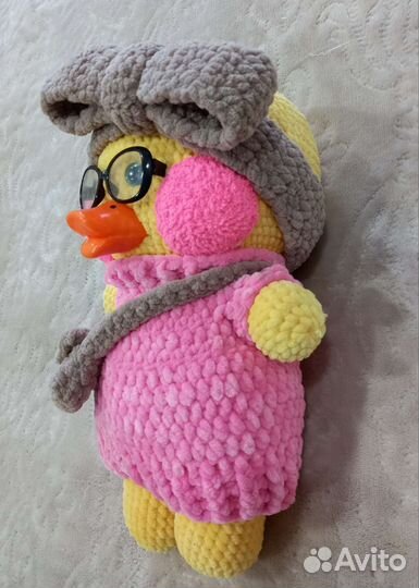 Уточка лалафанфан вязаная